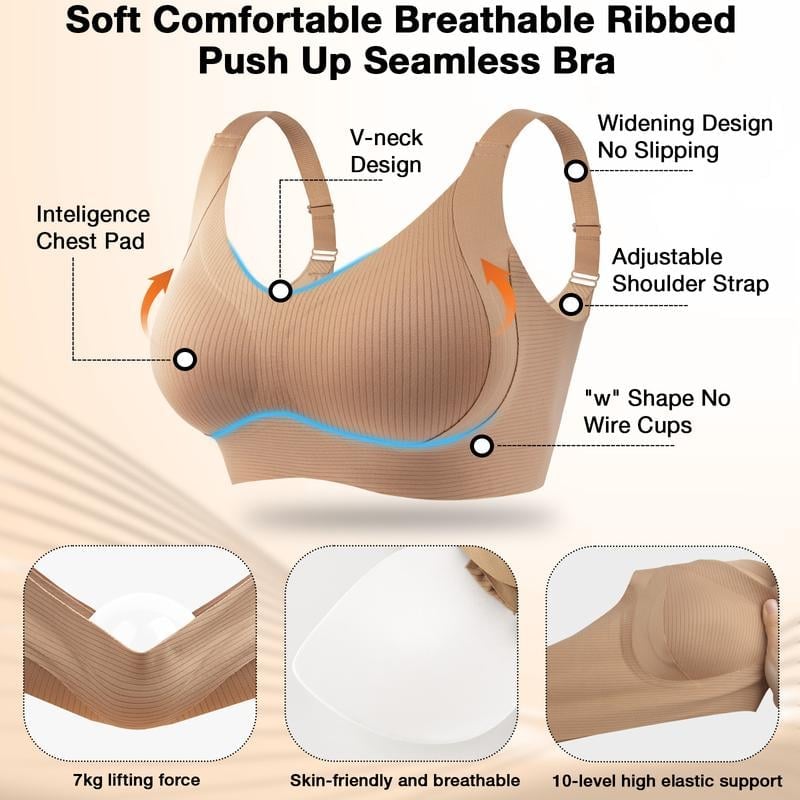 Bucketberry Super Firming Wire-Free Full Cup Bra — All-Day Comfort & Lift