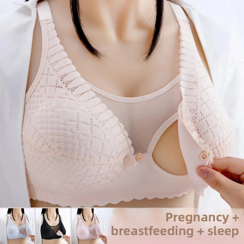 Bucketberry MamaEase Front-Open Maternity & Nursing Bra