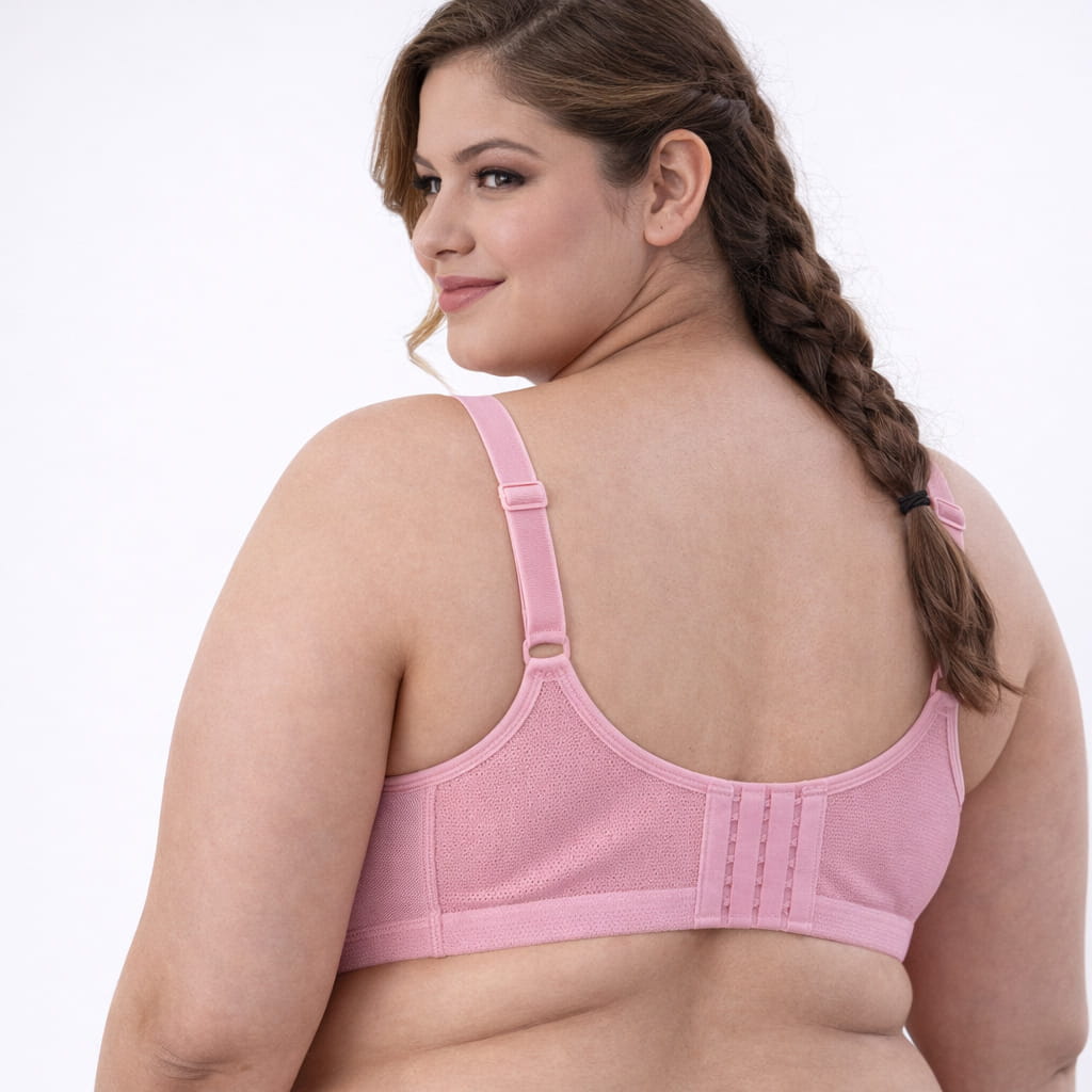 Bucketberry PlusSize AirComfort Full Coverage Wireless Bra