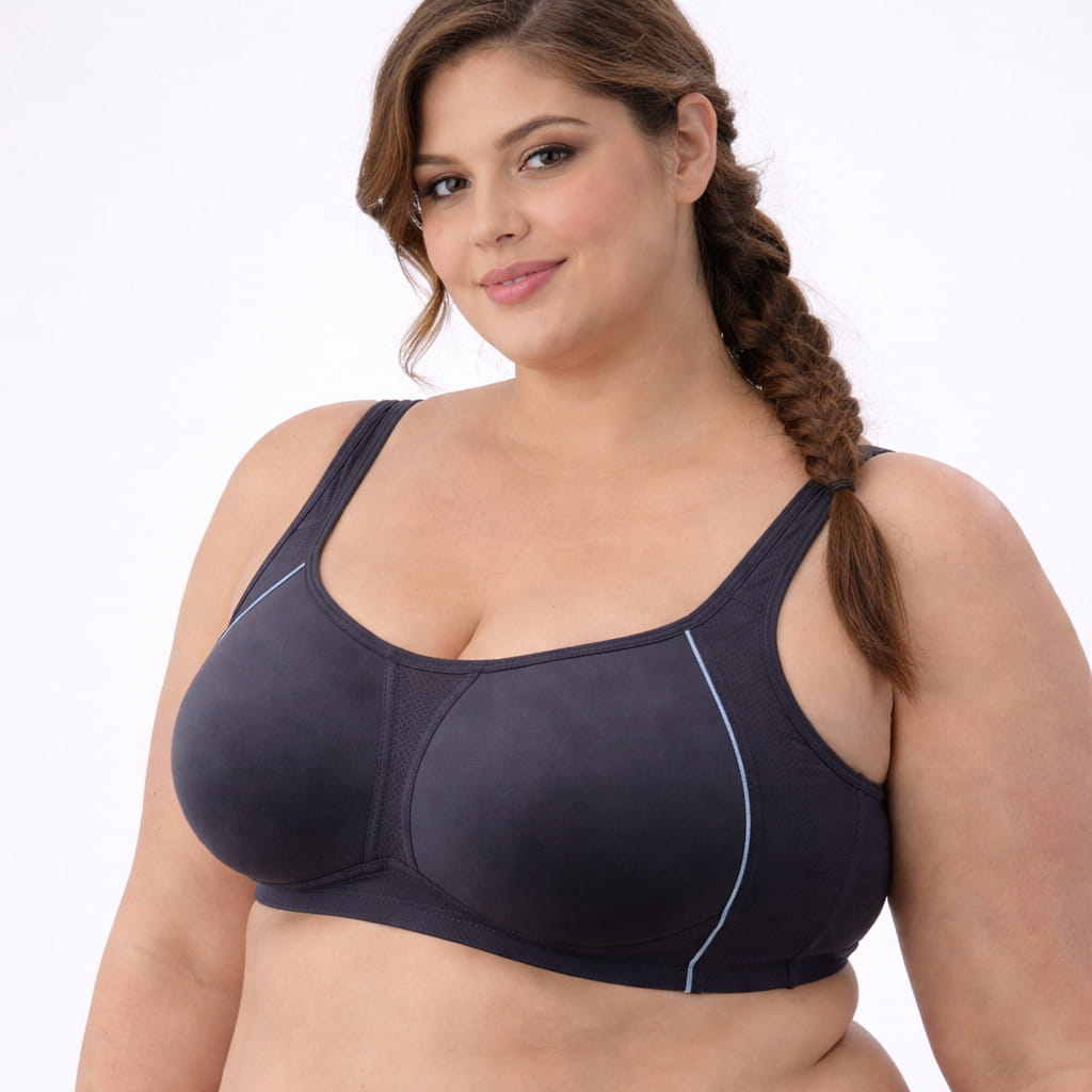 Bucketberry PlusSize AirComfort Full Coverage Wireless Bra