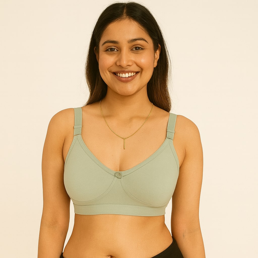 Bucketberry Ultra Comfort Wireless Full Coverage Everyday Bra