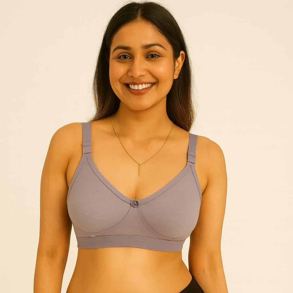 Bucketberry Ultra Comfort Wireless Full Coverage Everyday Bra