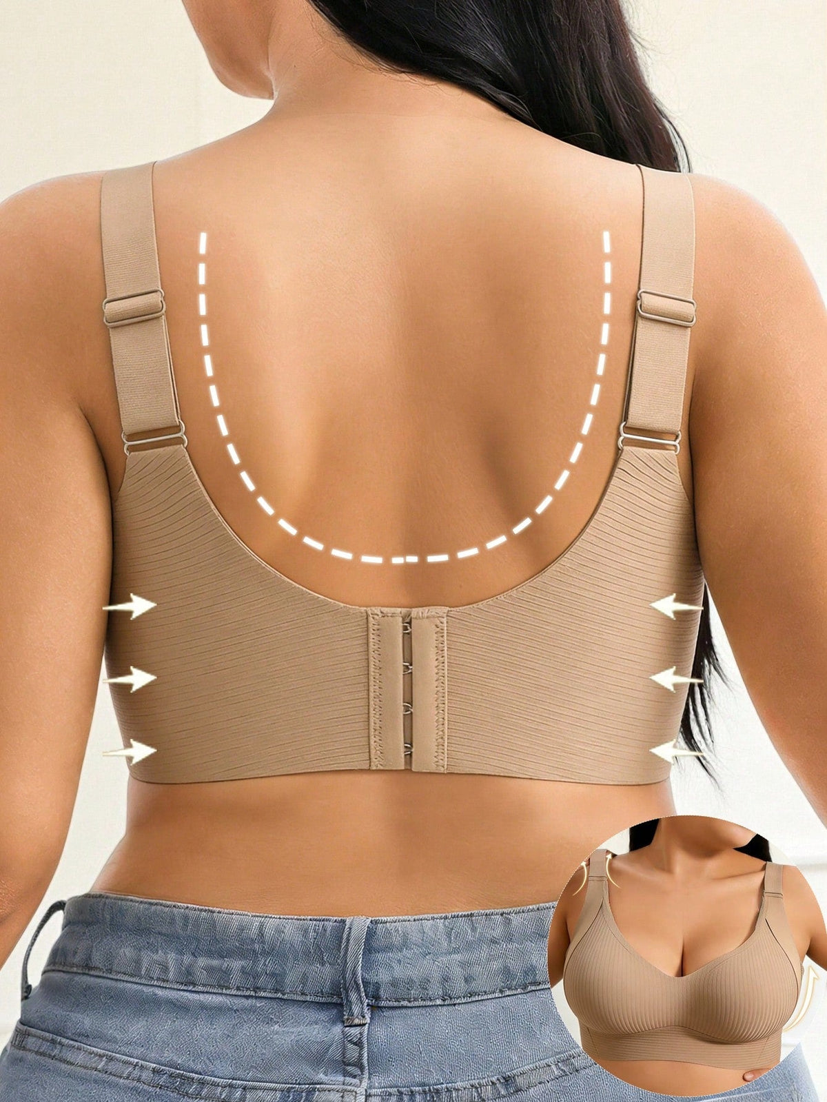 Bucketberry Super Firming Wire-Free Full Cup Bra — All-Day Comfort & Lift