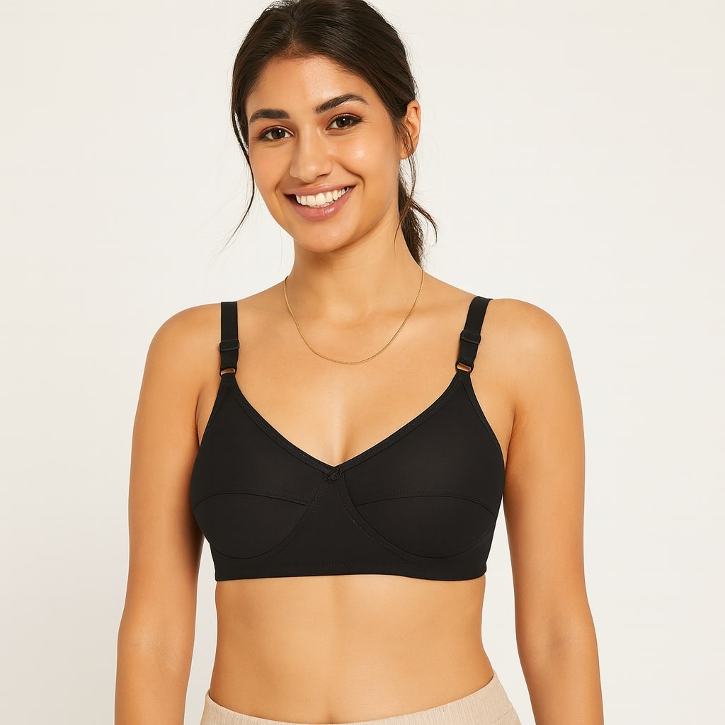 Bucketberry Everyday Comfort Stretch Cotton Bra