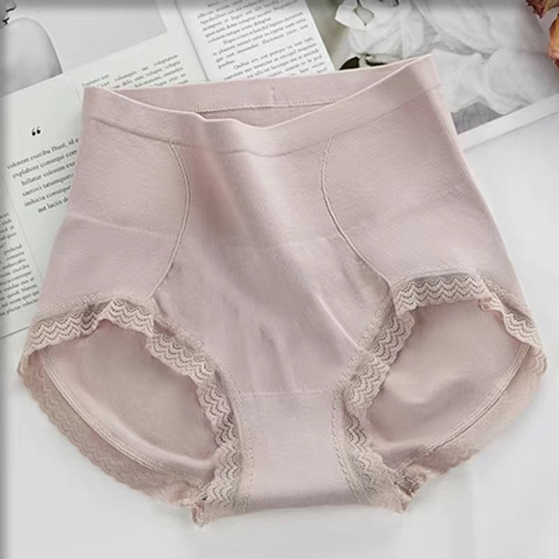 Elegant Embrace High-Waist Lace Panty Pack - Assorted Colors