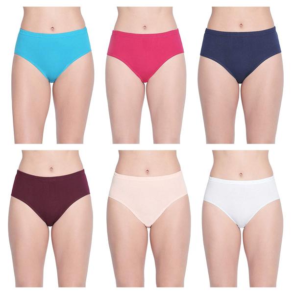 Multi Color Comfortable Women's Cotton Panty - Assorted Colors