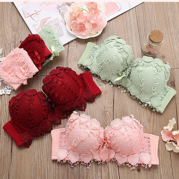 Sexy Lace Pushup Bra & Panty Set
