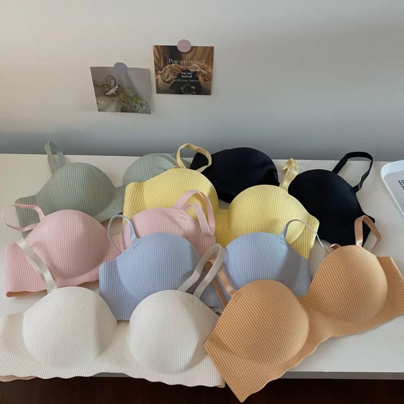 Stylish Half Cup Comfort Padded Seamless Bra
