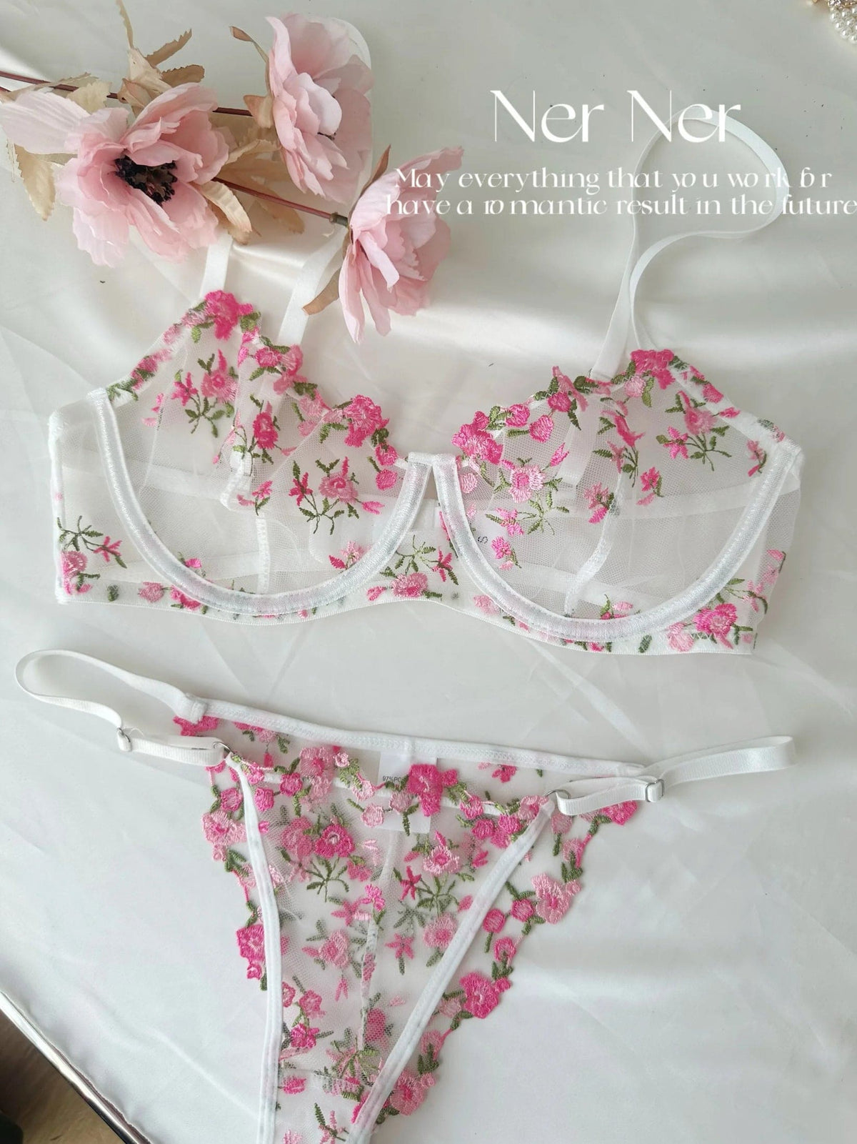 Bucketberry FleurLift Underwired Lingerie Set