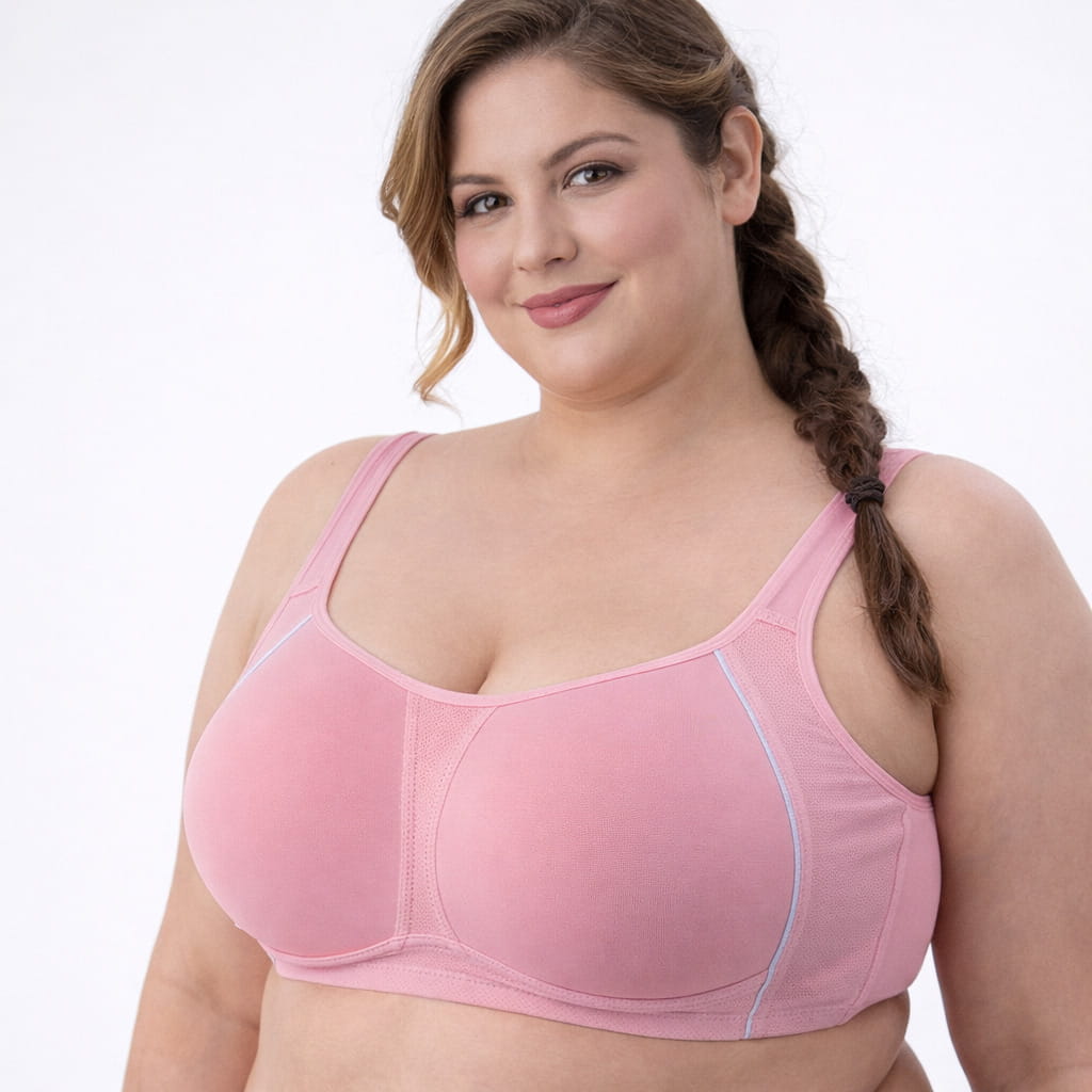 Bucketberry PlusSize AirComfort Full Coverage Wireless Bra