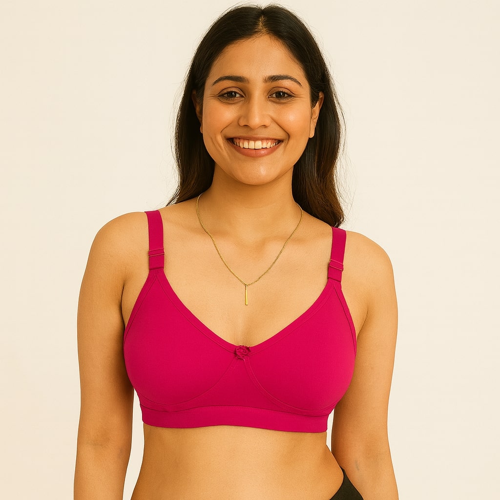 Bucketberry Ultra Comfort Wireless Full Coverage Everyday Bra