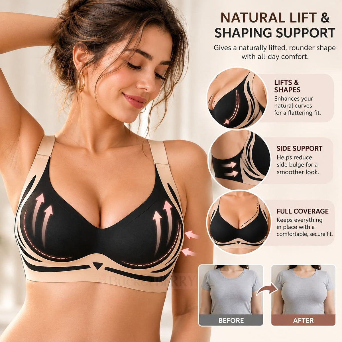 Lift & Shape Wireless Bra