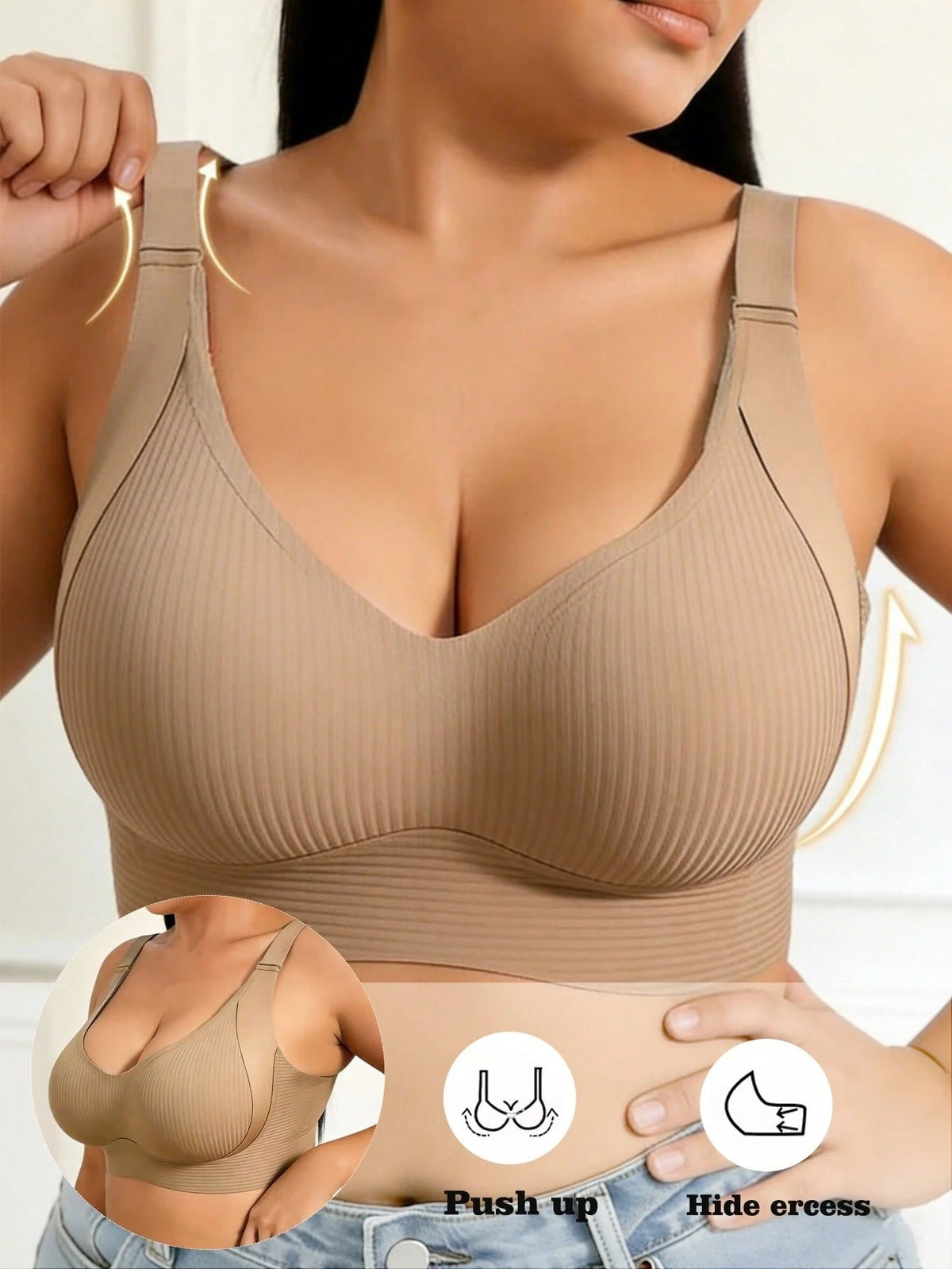Bucketberry Super Firming Wire-Free Full Cup Bra — All-Day Comfort & Lift
