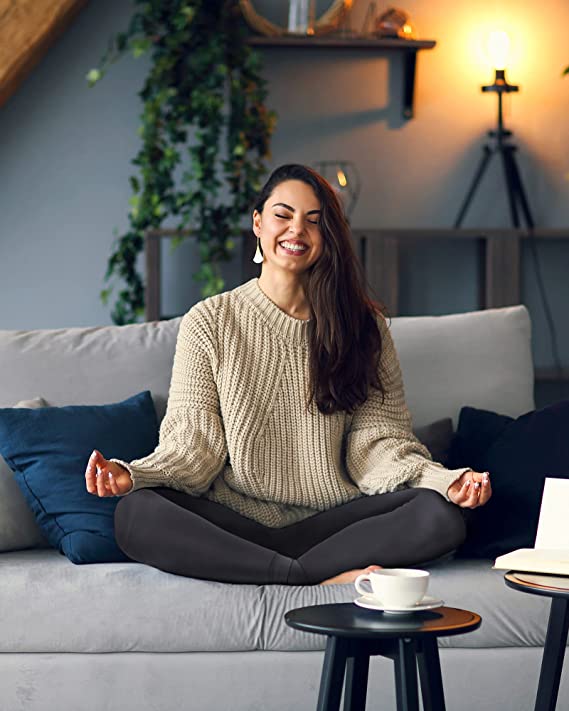 Women's Warm Fleece-Lined Thermal Leggings